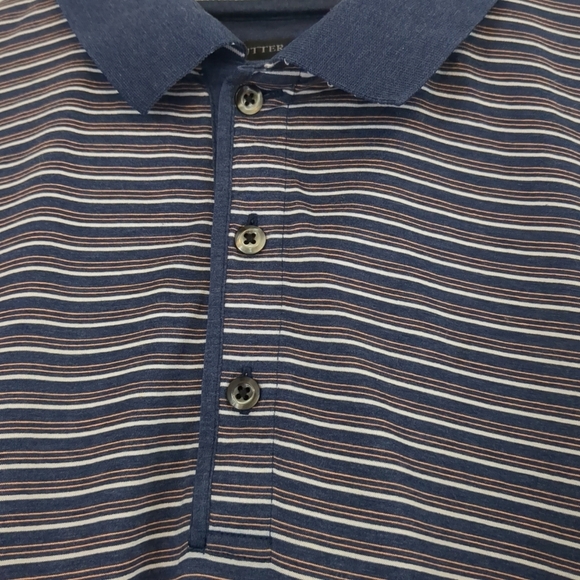 Cutter&Buck Signature Polo Mens Large Short Sleeve Preppy Golf Egyptian Cotton - Picture 2 of 10